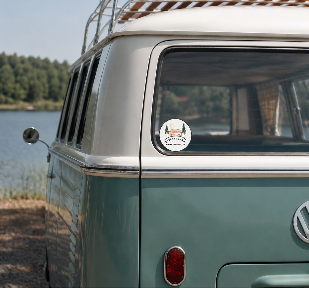 The Happy Camper Decal
