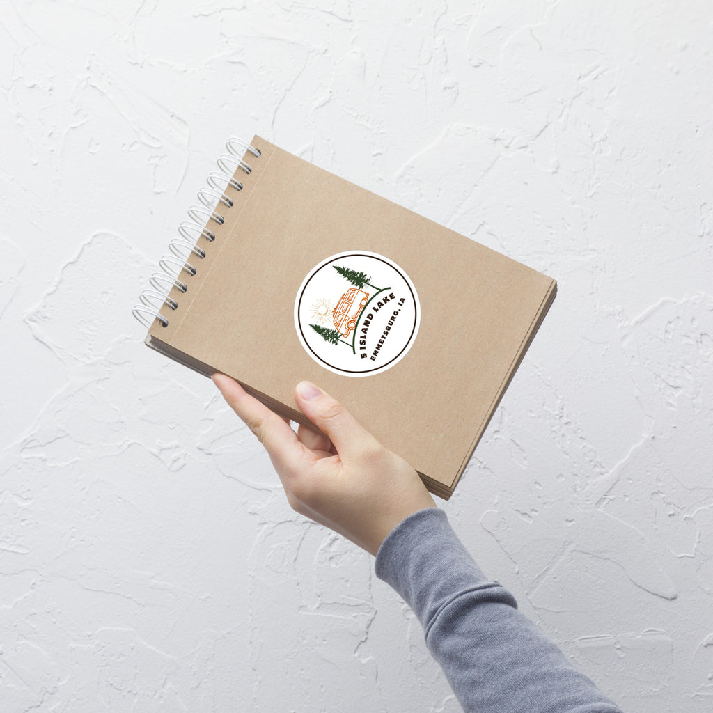 Happy Camper Stickers